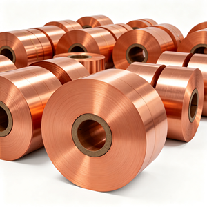 Half‑Hard C11000 ETP <b>Copper</b> Coil Balanced Hardness Red <b>Copper</b> <b>Strip</b> Roll For Precision Stamping Mass Production Blanks - Product Image 3