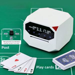 Máquina de Repartir Cartas Automática Portátil de Plástico Marca KZGY para Juegos Familiares y Fiestas (Venta al Por Mayor) - Product Image 1