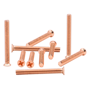 Acciaio al carbonio placcato oro rosa Phillips piccole viti a <span class=keywords><strong>testa</strong></span> <span class=keywords><strong>svasata</strong></span> sottili rame-placcato viti Non Standard di piccolo diametro - Product Image 5