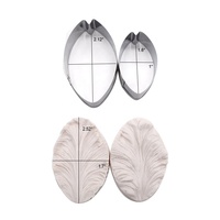 AK Gum paste Tulpen schleier und Cutter Set Ader form Sugar paste Flower Craft Making Tool A350 & VM093 Kuchen dekoration Silikon