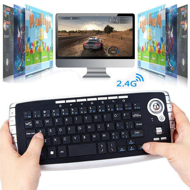 Multi-functional Wireless Trajectory Fan air Mouse 2.4G Wireless Keyboard and Mouse Set