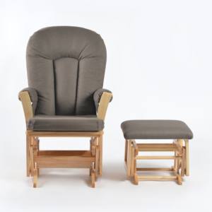 "TEFFUL Solid Wooden 2-Piece Rocking <b>Lounge</b> <b>Chair</b> Set for <b>Living</b> <b>Room</b> Home Furniture" - Product Image 2