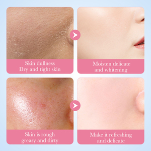 OEM SADOER venta al por mayor colágeno <span class=keywords><strong>Sakura</strong></span> hidratante limpieza profunda lavado facial control de aceite cuidado refrescante limpiador facial - Product Image 3