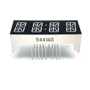 Tela led alphanumeric versão dip, multi cores, versão dip, 0.54 polegadas, 4 dígitos, 14 segmentos de exibição