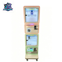 Machine à griffes 2-en-1 à monnayeur, distributeur de prix, combo d'arcade commercial, cadeau promotionnel à vendre