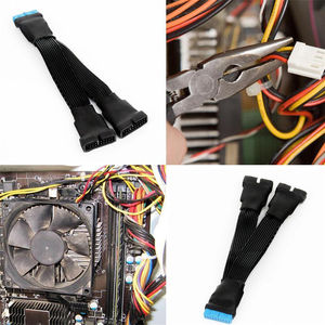 <span class=keywords><strong>USB</strong></span> 3,0 Cable de extensión de encabezado <span class=keywords><strong>19</strong></span> p <span class=keywords><strong>19</strong></span> <span class=keywords><strong>pin</strong></span> <span class=keywords><strong>USB</strong></span> 3,0 cable divisor - Product Image 5