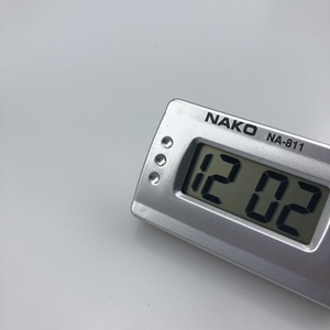 Nako Quartz Timer Na-811 Digital Portable Rectangle Clock For Parking Medication - Product Image 3
