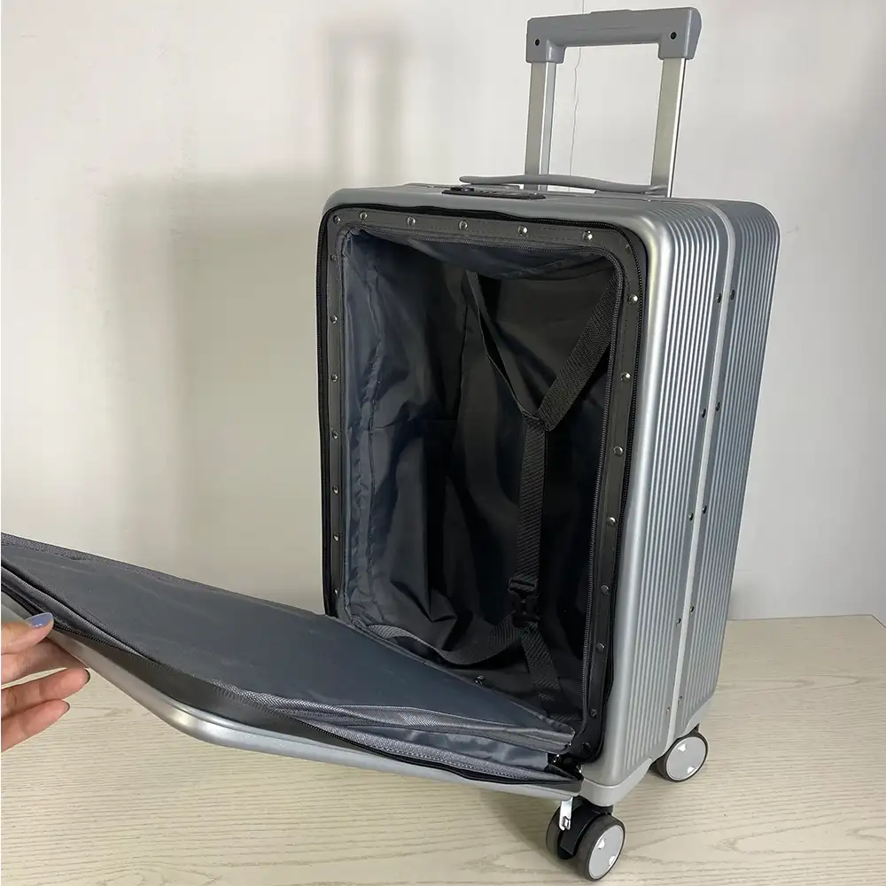 고품질 하드 쉘 프론트 포켓 노트북 수하물 여행 가방 가방 캐빈 트롤리 수하물