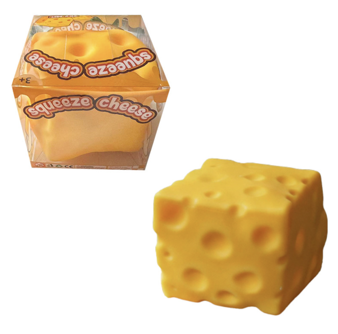Caja de color PVC para queso de 11 cm.