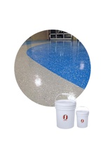 Nouvelles tendances revêtement liquide résistant aux rayures peinture en pierre époxy polyuréthane couleur sable pour application au pinceau