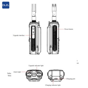 גלאי נייד לטווח של 3-5 ק\\\"מ, תדר מלא 0-8 גיגה-הרץ, מערכת אזעקה קולית לגילוי רחפנים, סוללה 5000mAh, הגנה 1.5 אינץ' - Product Image 2