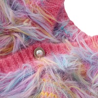 Vente en gros de vêtements pour chiens nice xxxs peluche douce mode luxe vêtements pour animaux de compagnie mini chiens pull d'hiver