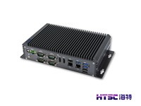 Mini-ordinateur industriel multi-ports, intégré, sans ventilateur, multi-ports série, châssis 1U, mini-ordinateur industriel, 4 Go/8 Go de RAM