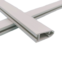 Profils en PVC écologiques extrudés sur mesure pour les applications décoratives modernes des supermarchés et des stores enrouleurs