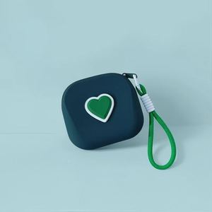 <b>Mini</b> Silicone Wallet Lightweight Coin Purse Earphone Storage <b>Pouch</b> - Product Image 3
