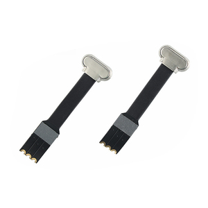สายชาร์จแบบแบนบาง 90 องศา USB Type C เป็น 3P FPC หัว USB C ตัวผู้ แบบ 2 ขาเชื่อมต่อ FPC พร้อมตัวต้านทาน 56K - Product Image 3