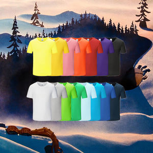 Camiseta de Verano Personalizada para Hombre, de Secado Rápido, 180g, Tejido de Punto, Estampado Completo, Logotipo Cultural Sólido - Product Image 2