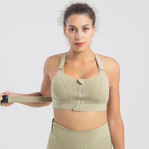 <span class=keywords><strong>Ropa</strong></span> de Talla Grande de Alta Calidad para <span class=keywords><strong>Mujer</strong></span>, Brasier Deportivo con Tirantes Cruzados de Velcro, Brasier Deportivo de Alta Resistencia para <span class=keywords><strong>Mujer</strong></span> - Product Image 3