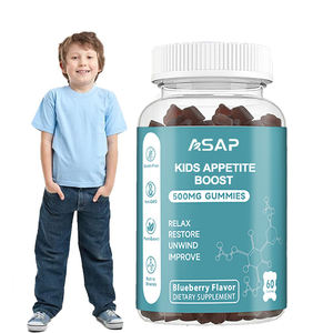 פרטי תווית ויטמינים משקל לקבל gummy ילדים עזרה העיכול, מתאבן ילדים תיאבון להגביר - Product Image 1