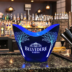 カスタム8LスクエアLEDアイスバケットオイルスプレーPPプラスチック環境にやさしいポータブルパーティーホテル & サービス用 - Product Image 3