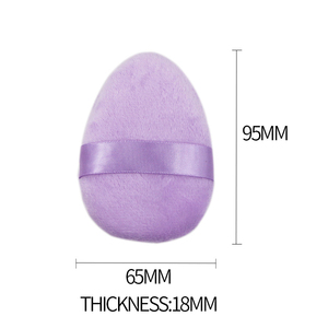 Vendita all'Ingrosso di Spugnette Viola a Forma di Goccia in 3 Misure, Spugnette per <span class=keywords><strong>Ombretto</strong></span>, Spugnette per Cosmetici in Polvere - Product Image 1
