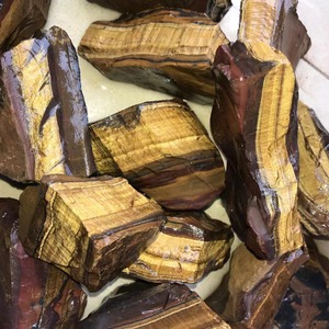 Lotti all'Ingrosso <span class=keywords><strong>di</strong></span> Cristalli Minerali Naturali Grezzi, Pietra Grezza Dorata, <span class=keywords><strong>Occhio</strong></span> <span class=keywords><strong>di</strong></span> <span class=keywords><strong>Tigre</strong></span> Grezzo, <span class=keywords><strong>Quarzo</strong></span> per Artigianato e Decorazione Spirituale della Casa - Product Image 2