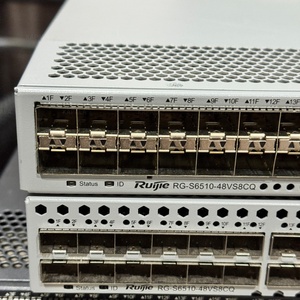 Commutateur d'accès au centre de données RG-S6510-48VS8CQ d'occasion avec fonction PoE, 48 ports, capacité de 420 Gbit/s, empilable - Product Image 5