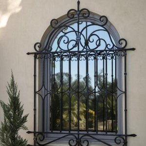 Hiện đại chống trộm cửa sổ nướng mỏng thanh thép đen an toàn tối giản - Product Image 5