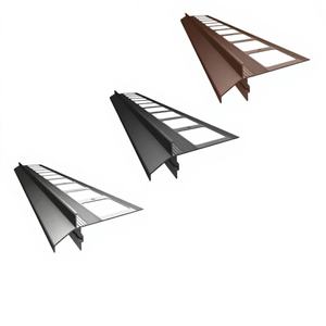 Profil de gouttière en aluminium imperméable Renoplast K40 pour balcons et terrasses, sols carrelés, systèmes de drainage de mortier adhésif - Product Image 1
