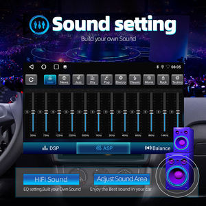 Reproductor Multimedia para Auto de <span class=keywords><strong>7</strong></span> <span class=keywords><strong>Pulgadas</strong></span> con Android 12, <span class=keywords><strong>2</strong></span> <span class=keywords><strong>DIN</strong></span>, Aux, USB, Wifi, Bluetooth, GPS Universal, Radio Estéreo para Auto, 1+16G para <span class=keywords><strong>Pioneer</strong></span> - Product Image 5