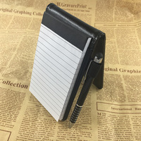 A7 Mini pantalon à poche à rabat bloc-notes multifonctionnel Portable A3 taille affaires cahier de travail vente chaude transfrontalière en cuir