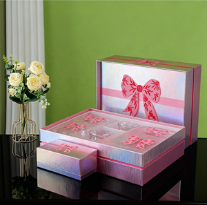 Customized Modern Luxury Soda Glass Wine Glasses with Logo JM and OEM Brand Gift <strong>Box</strong> for <strong>Wedding</strong> Valentine's Day - Product Image 5