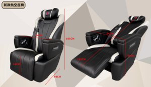 การแปลงเบาะนั่งสุดหรูสำหรับ <span class=keywords><strong>Toyota</strong></span> <span class=keywords><strong>Alphard</strong></span> และรถ MPV <span class=keywords><strong>คล้าย</strong></span>ๆ นี้ - เบาะหนังพรีเมียมพร้อมระบบทำความร้อน/ระบายอากาศ และระบบปรับไฟฟ้า - Product Image 5