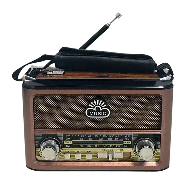 HS-2799 Factory Price Vintage Style Radio with Best Reception Wireless Streaming Built-in Speaker Retro Radio