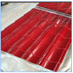 A cor laminada Ppgi do metal do ferro do zinco revestiu 22 a folha ondulada do telhado de aço galvanizado Gi do calibre - Product Image 2