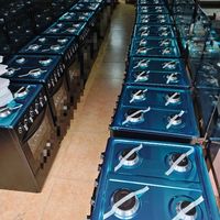 Nouvelle cuisinière à gaz 4 brûleurs avec four et grill, liberté de cuisiner, équipement de transformation alimentaire