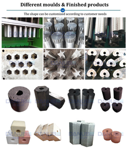 เครื่องอัดแท่งถ่านอัตโนมัติไฮดรอลิกสแตนเลส อุปกรณ์ขึ้นรูปผงถ่านชีวมวล - Product Image 5