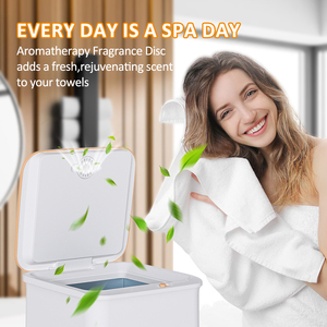 <span class=keywords><strong>Scaldasalviette</strong></span> Professionale dal Design Moderno con Display LED e Coperchio Ribaltabile - Product Image 4