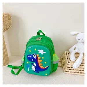 Hot Sale Custom Schattige Dinosaurus Waterdichte Schooltas Krasbestendige Kinderrugzak Mochila Mochilas Escolares