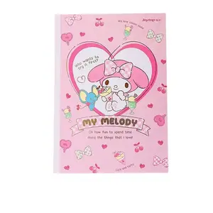 Yubon Kawaii Notebook Anime Kuromi Cinnamoroll Office Notebook Handbook Book B5 Cartoon PP Coil Book Student Gifts