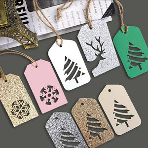 Etiquetas de papel reciclado con logotipo personalizado, <span class=keywords><strong>tarjeta</strong></span> de agradecimiento para pequeñas empresas - Product Image 4