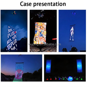 Dron Publicitario con Pancarta LED Voladora, Resistente al Agua IP65, <span class=keywords><strong>Pixel</strong></span> Pitch de 2.5mm, para Uso en Comercios y Exteriores - Product Image 5