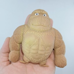 Juguete Antiestrés de Gorila de Plástico Blando, Novedad, Divertido, para Apretar y Estirar, con Agarre Manual, de Animales - Product Image 5