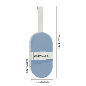 Modern 2 in 1 Plastic Dog & Cat Food Storage Portable Pet <b>Water</b> <b>Container</b> Dog Feeder Puppy Drinking Bowl - Product Image 6