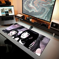 Tapis de souris de jeu PC Anime Japonais en gros, grand format, antidérapant, en caoutchouc, 900x400, surface lisse, tapis de bureau pour gamer