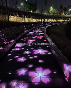 Proyector LED publicitario para exhibición en el suelo en eventos festivos de parques - Product Image 1