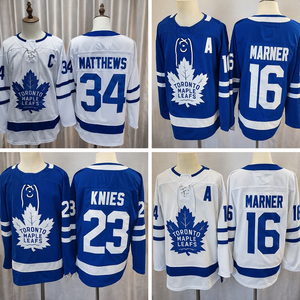 Jersey de Hockey sobre Hielo Personalizado con Bordado para Hombre |   Uniforme de Equipo Estilo Hoja de Arce |   Camiseta de Hockey con Logotipo Personalizado al por Mayor - Product Image 3