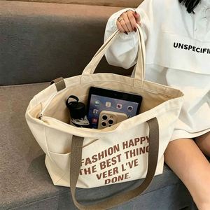 Cross-Border Popular Lightweight <b>Large</b> Summer <b>Beach</b> Canvas Custom Sublimation Print Daily Shopping Tote <b>Bag</b> - Product Image 3