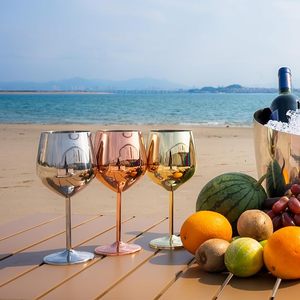 Verre à <span class=keywords><strong>vin</strong></span> classique en acier inoxydable 18 oz incassable argenté, cadeau <span class=keywords><strong>d</strong></span>'affaires unique en métal, conçu pour le camping en plein air et l'utilisation en piscine - Product Image 6