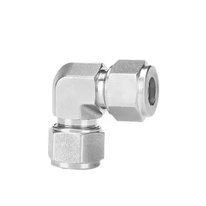 Stainless Steel Straight fittings 316 Screwed Threaded elbow of Water, Hydraulic/Plumbing/Pipe/Sanitary/